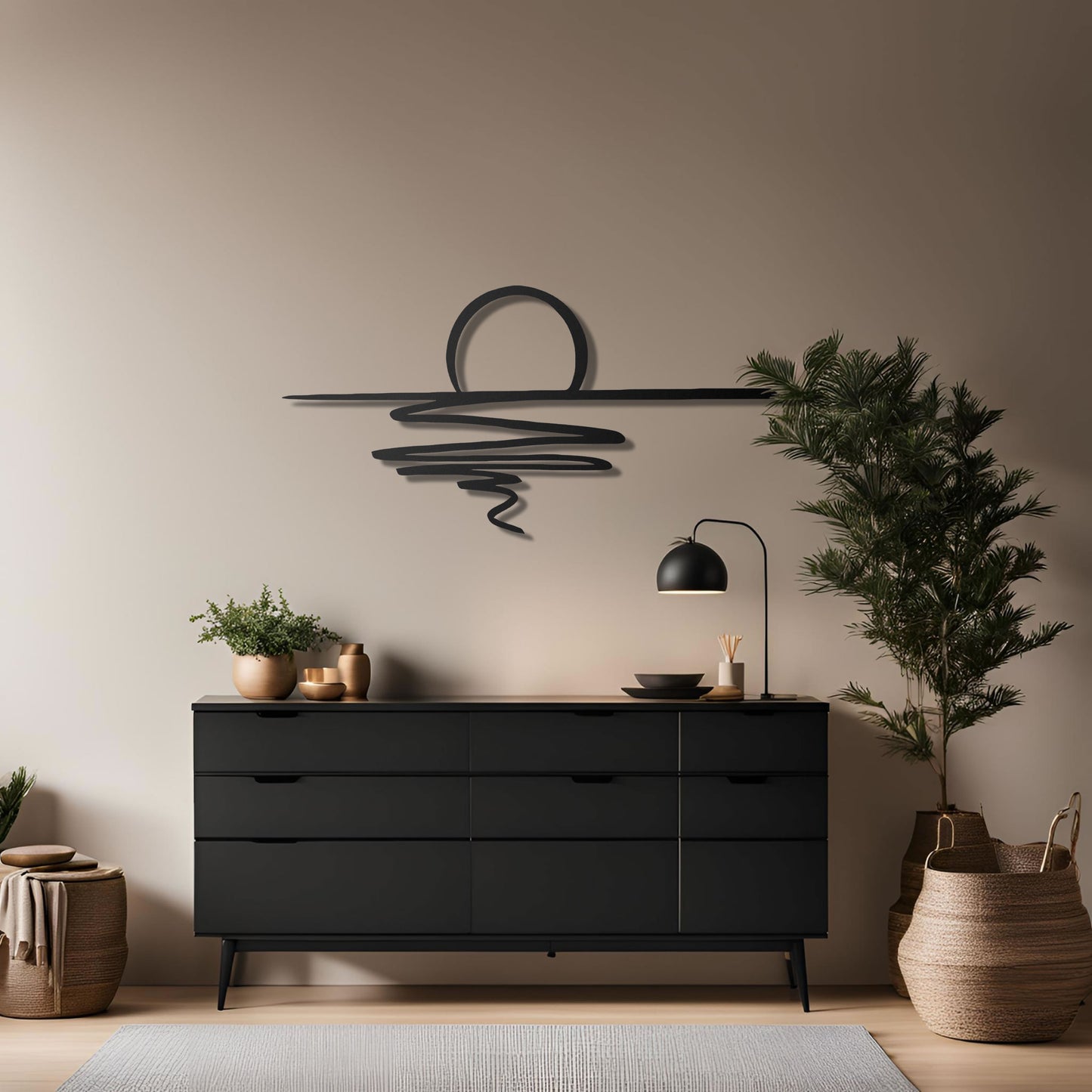 Sun Sparkle Metal Wall Art