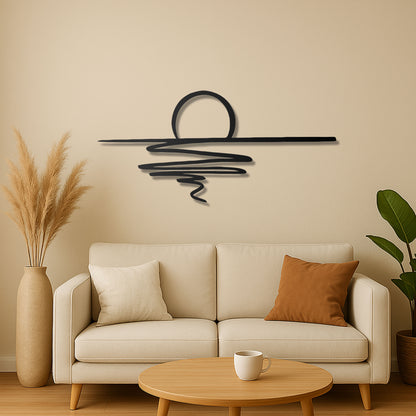 Sun Sparkle Metal Wall Art