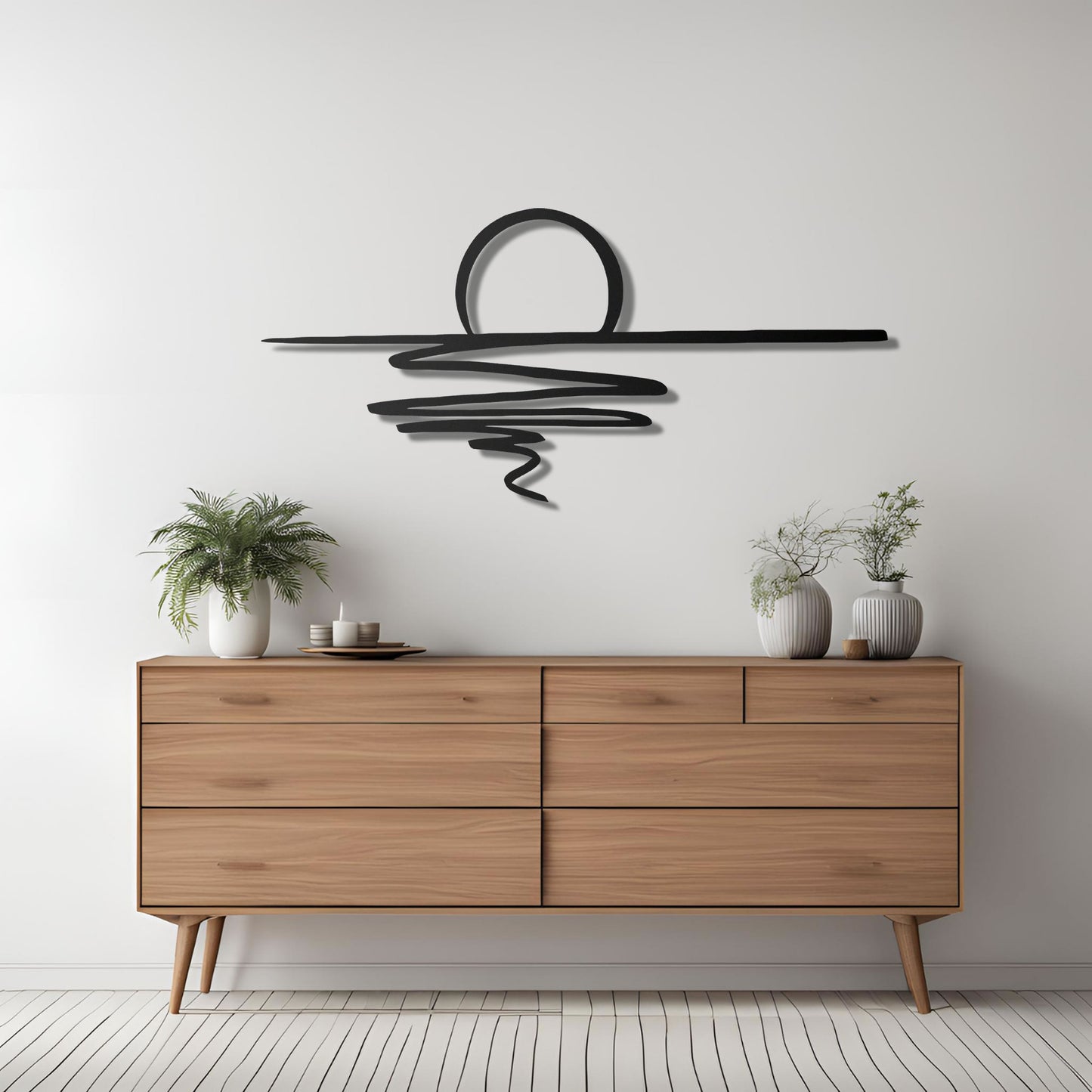 Sun Sparkle Metal Wall Art