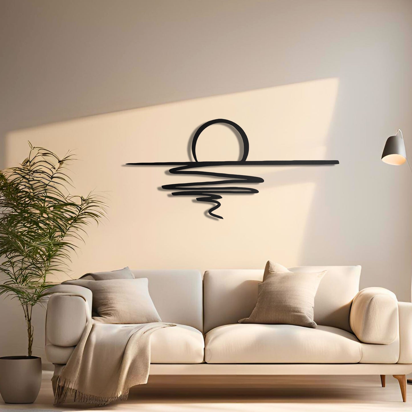 Sun Sparkle Metal Wall Art