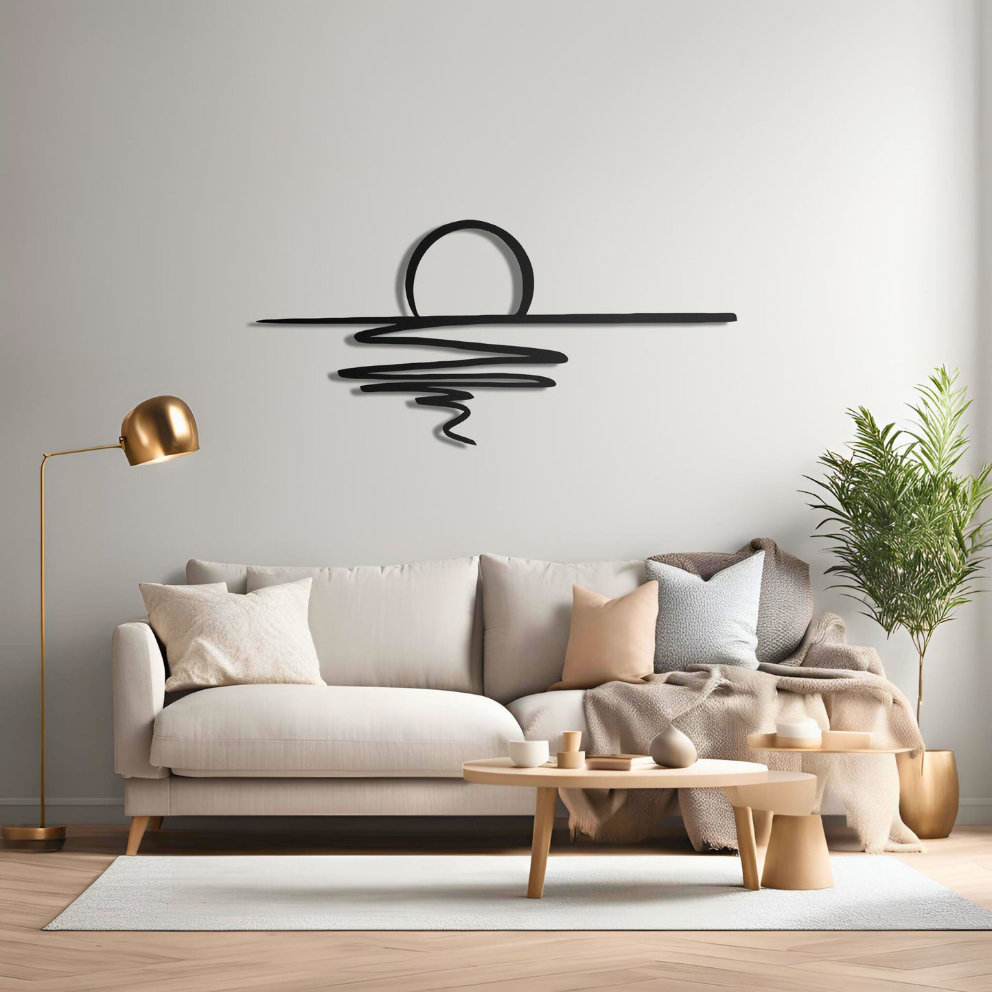 Sun Sparkle Metal Wall Art