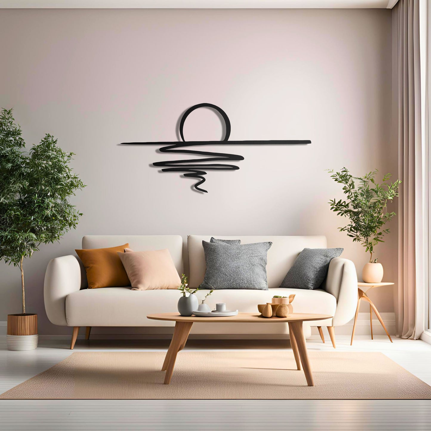 Sun Sparkle Metal Wall Art