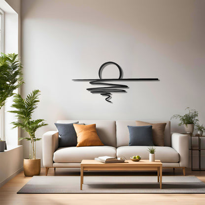 Sun Sparkle Metal Wall Art