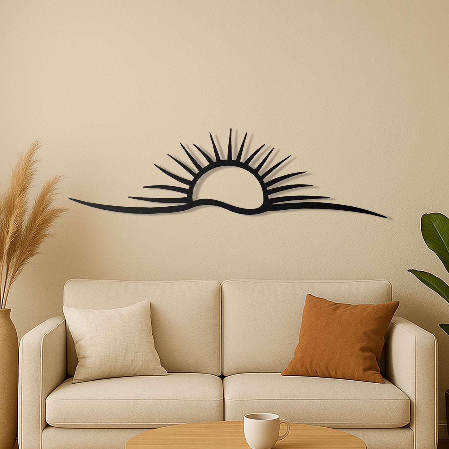 Sunrise Metal Wall Art