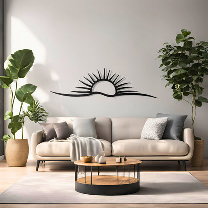 Sunrise Metal Wall Art