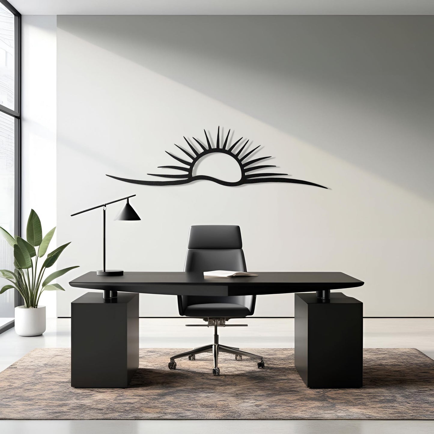 Sunrise Metal Wall Art