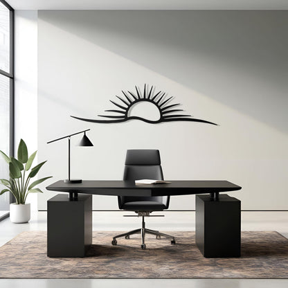 Sunrise Metal Wall Art