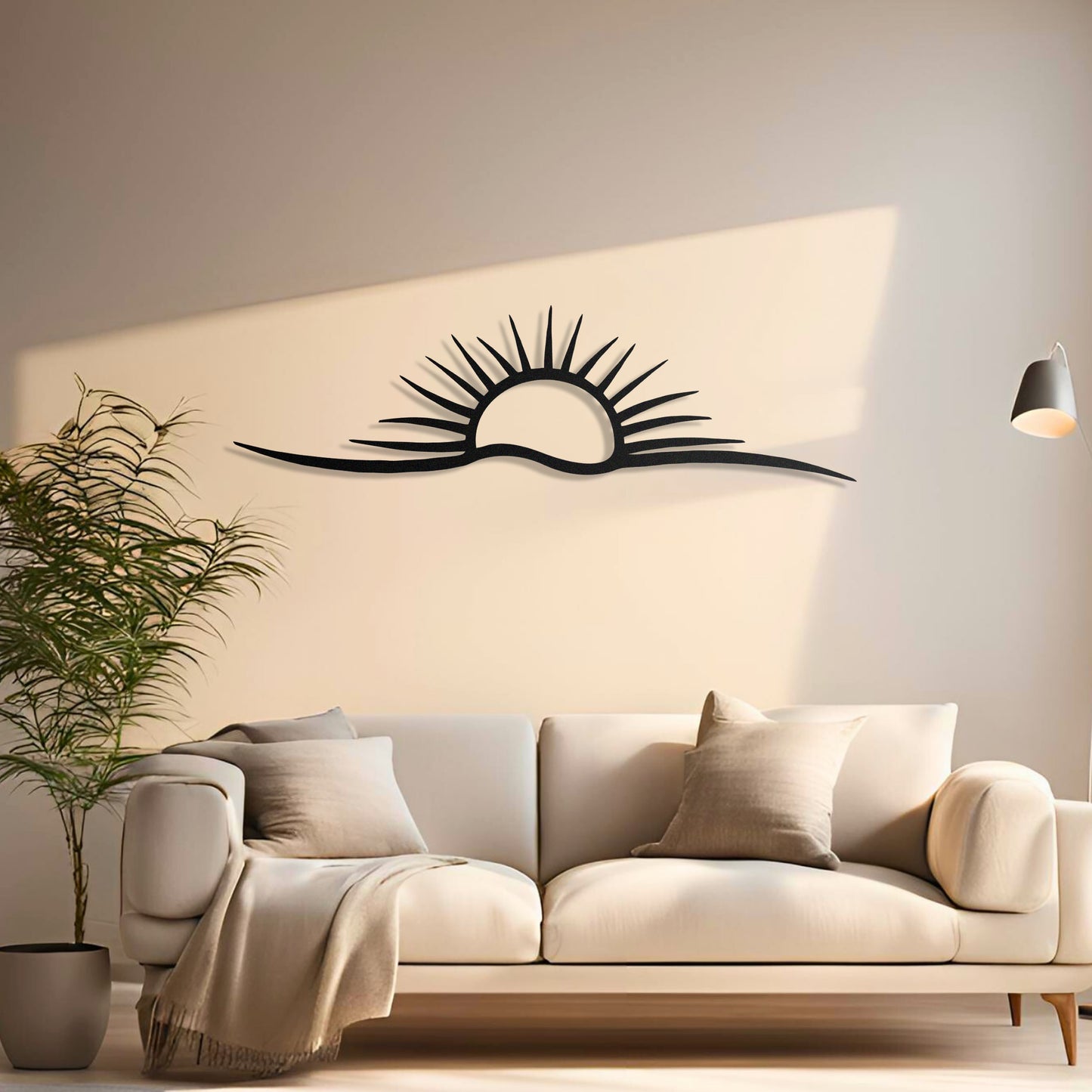 Sunrise Metal Wall Art