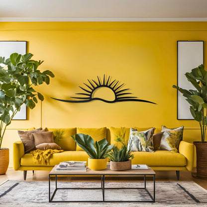 Sunrise Metal Wall Art