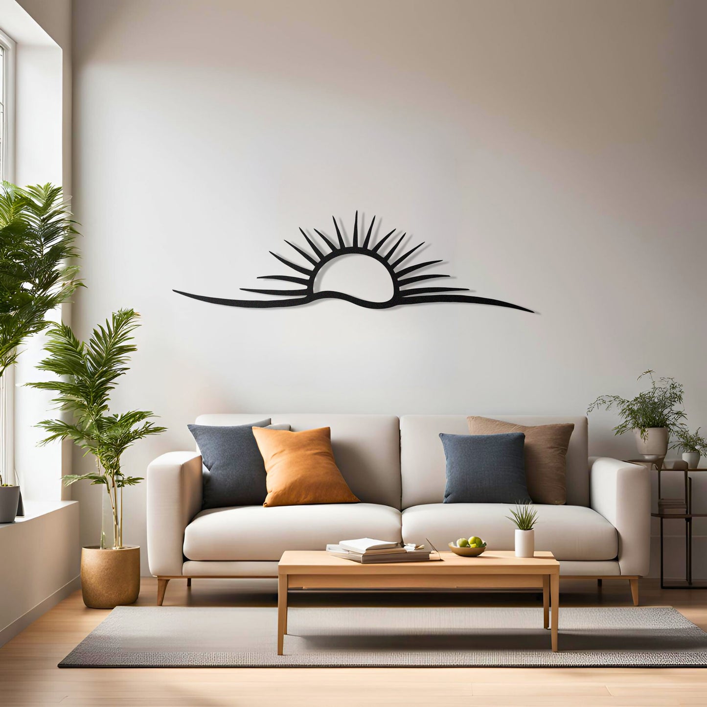 Sunrise Metal Wall Art